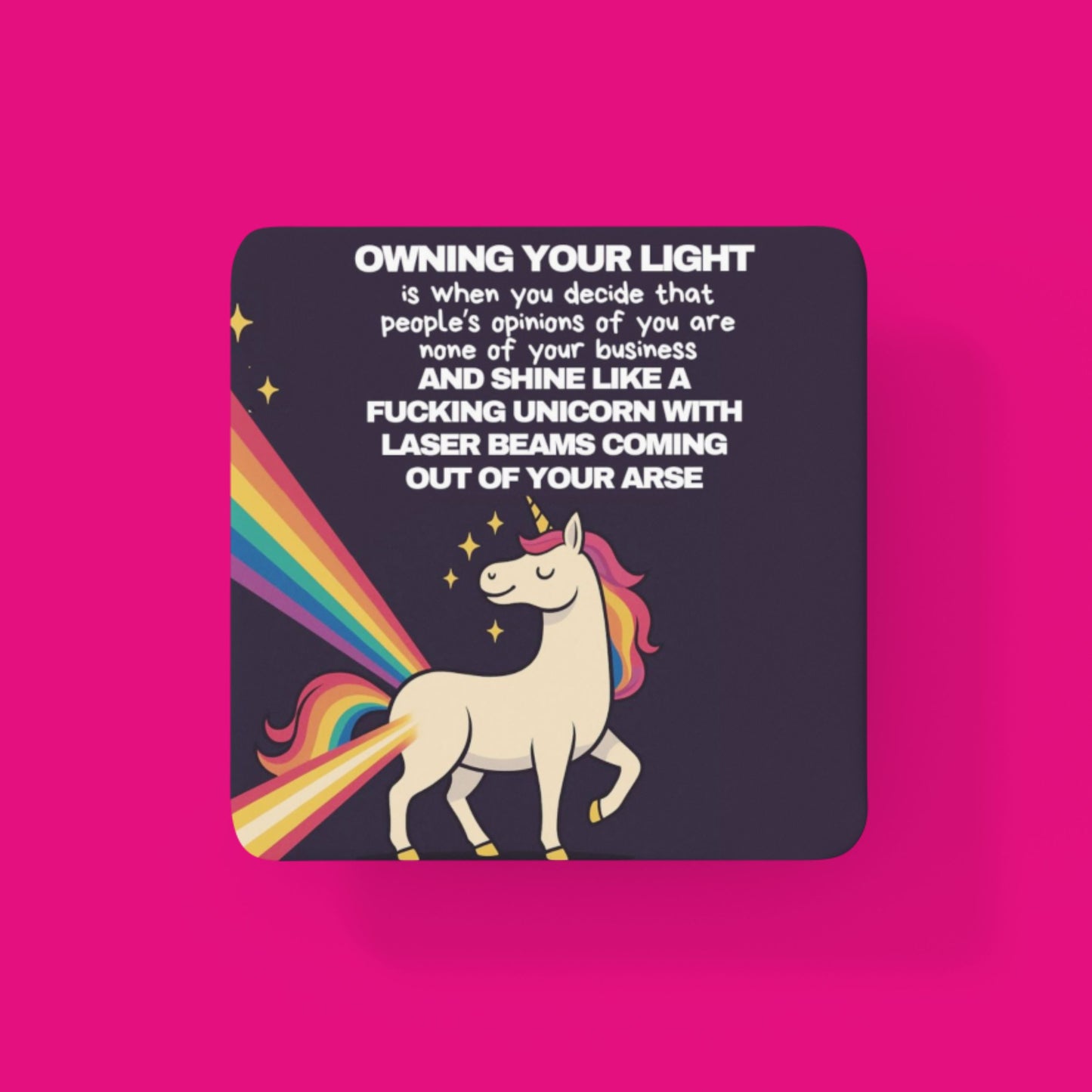 Scouse Ma - Own Your Light Coaster