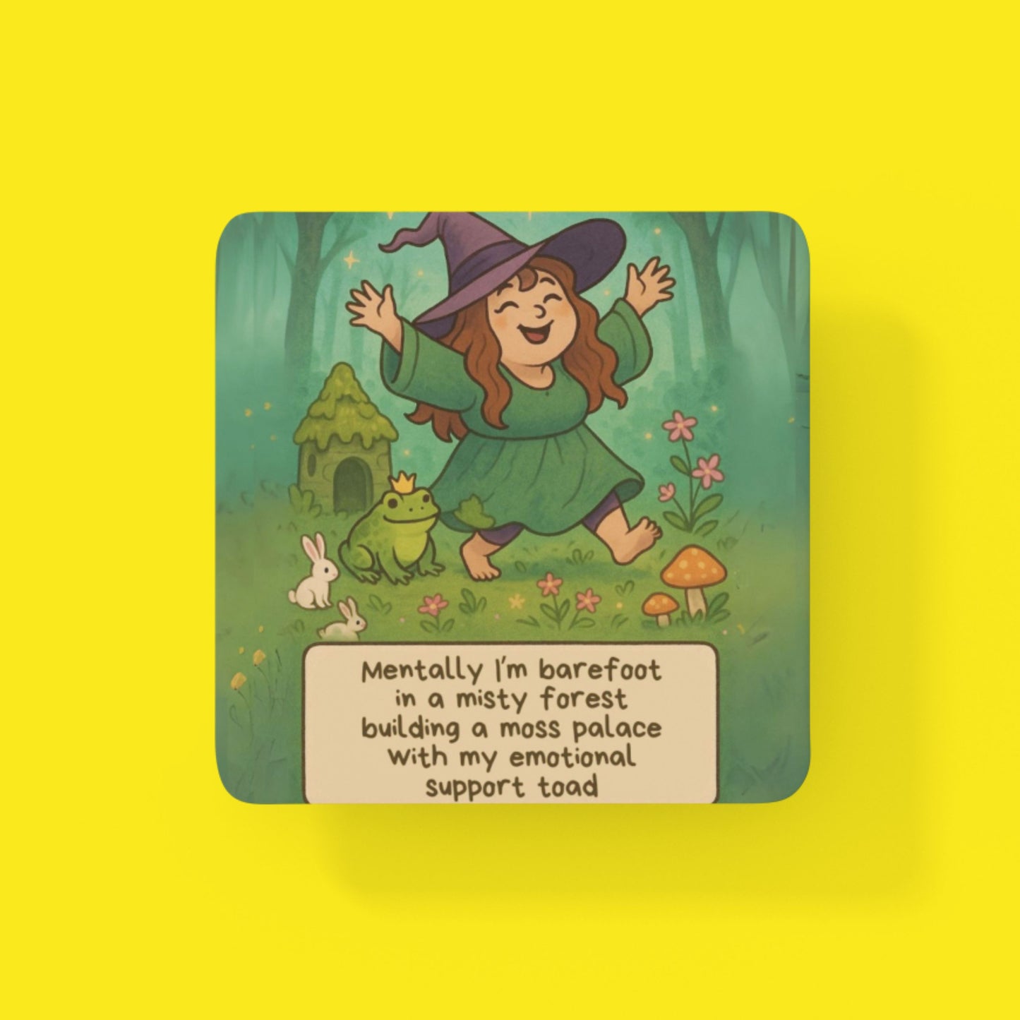 Divine & Disorderly - Emotional Support Toad Coaster