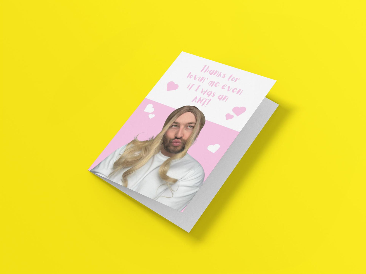 Thanks for Lovin' Me Even If I Was An Ant! Valentines Card