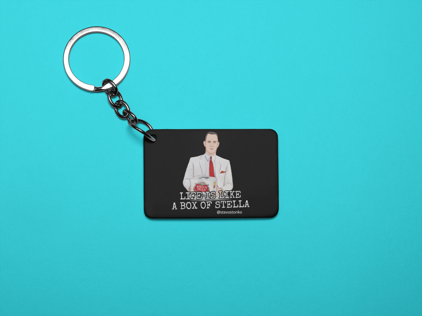 SECRET SANTA Keyring by Stevo