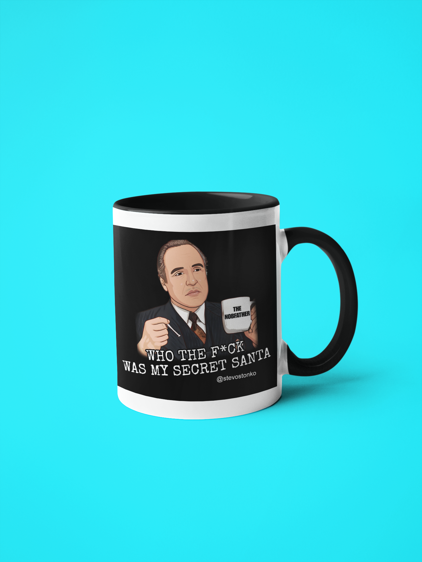 SECRET SANTA Mug by Stevo