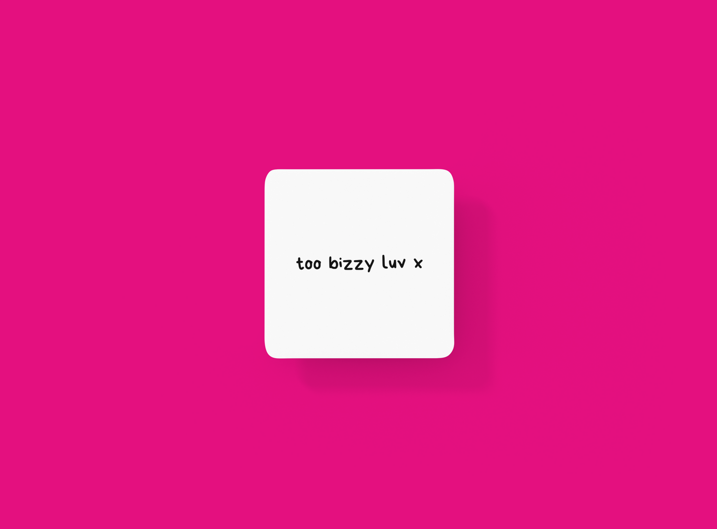 Scouse Ma Coaster - Too Bizzy