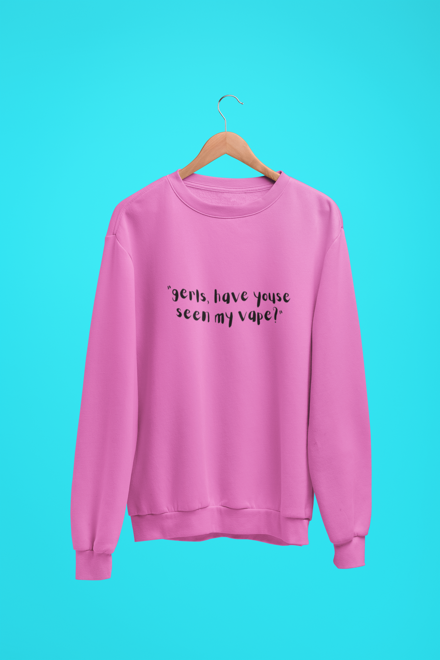 Vape Sweatshirt by Scouse Gerls