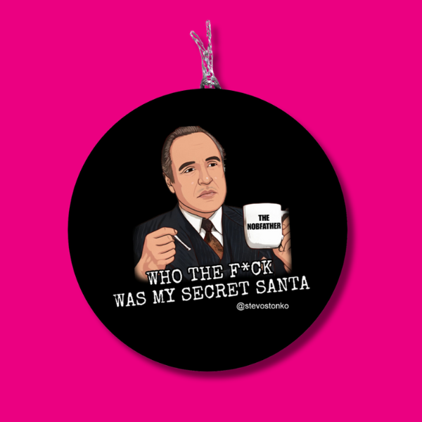 SECRET SANTA Christmas Tree Decoration by Stevo
