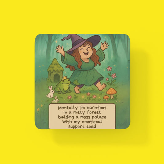 Divine & Disorderly - Emotional Support Toad Coaster