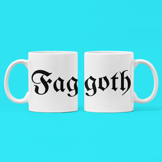 Faggoth Mug by Tyler Da Claire