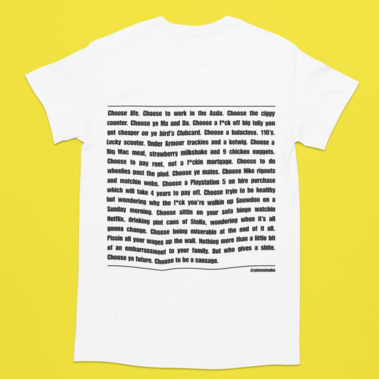 CHOOSE TO BE A SAUSAGE T-Shirt by Stevo