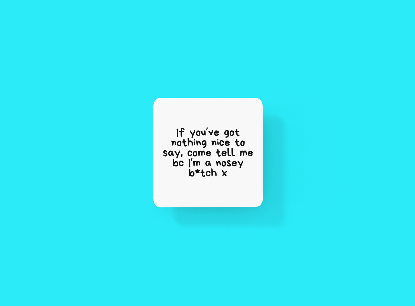 Scouse Ma Coaster - Nosey B