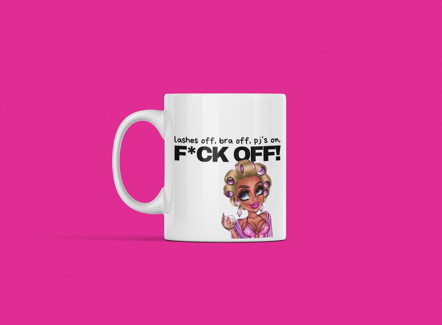 Scouse Ma Mug - Lashes Off