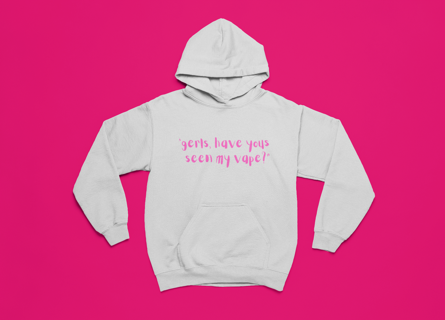Vape Hoodie by Scouse Gerls