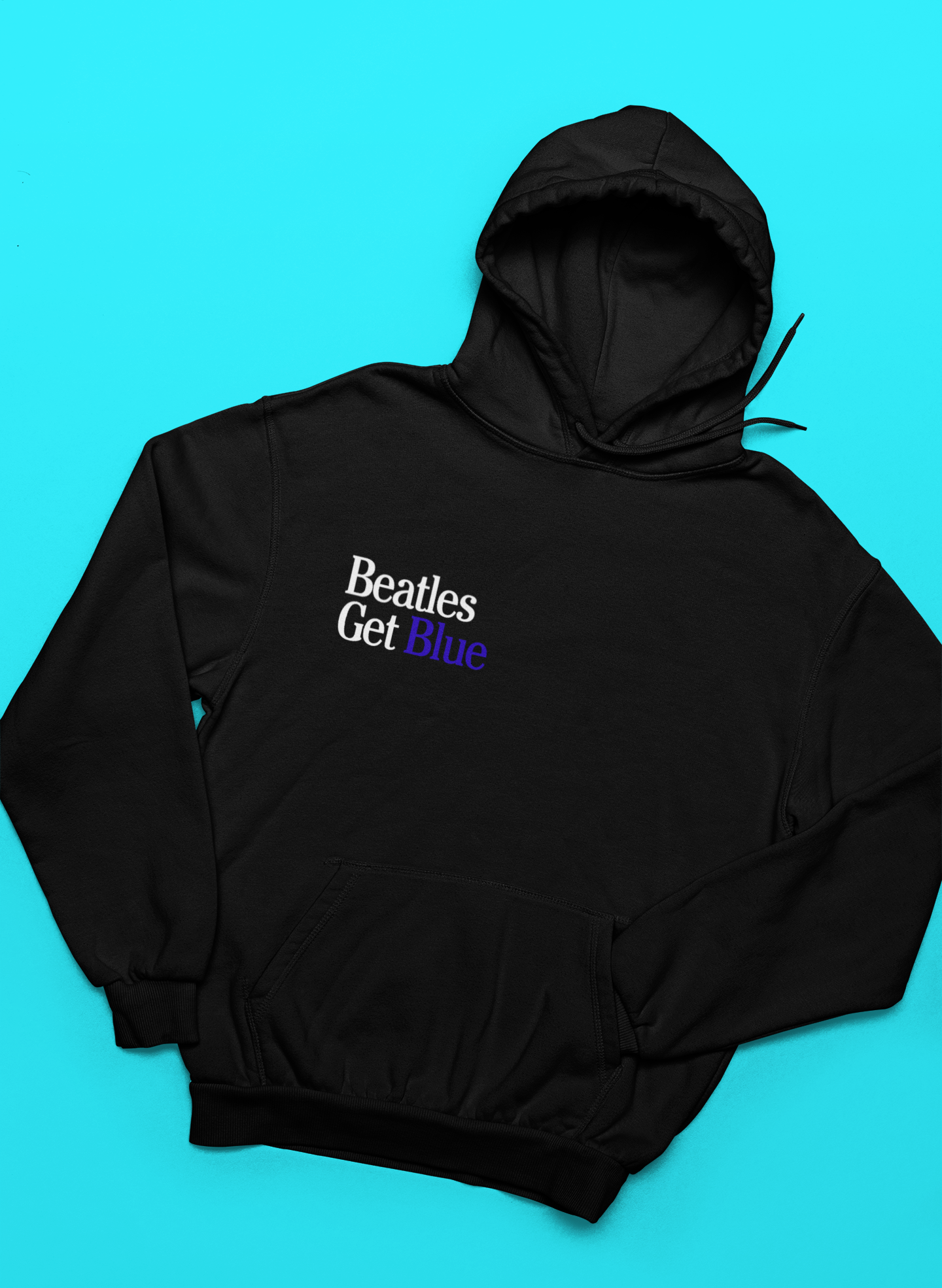 Beatles Get Blue Hoodie
